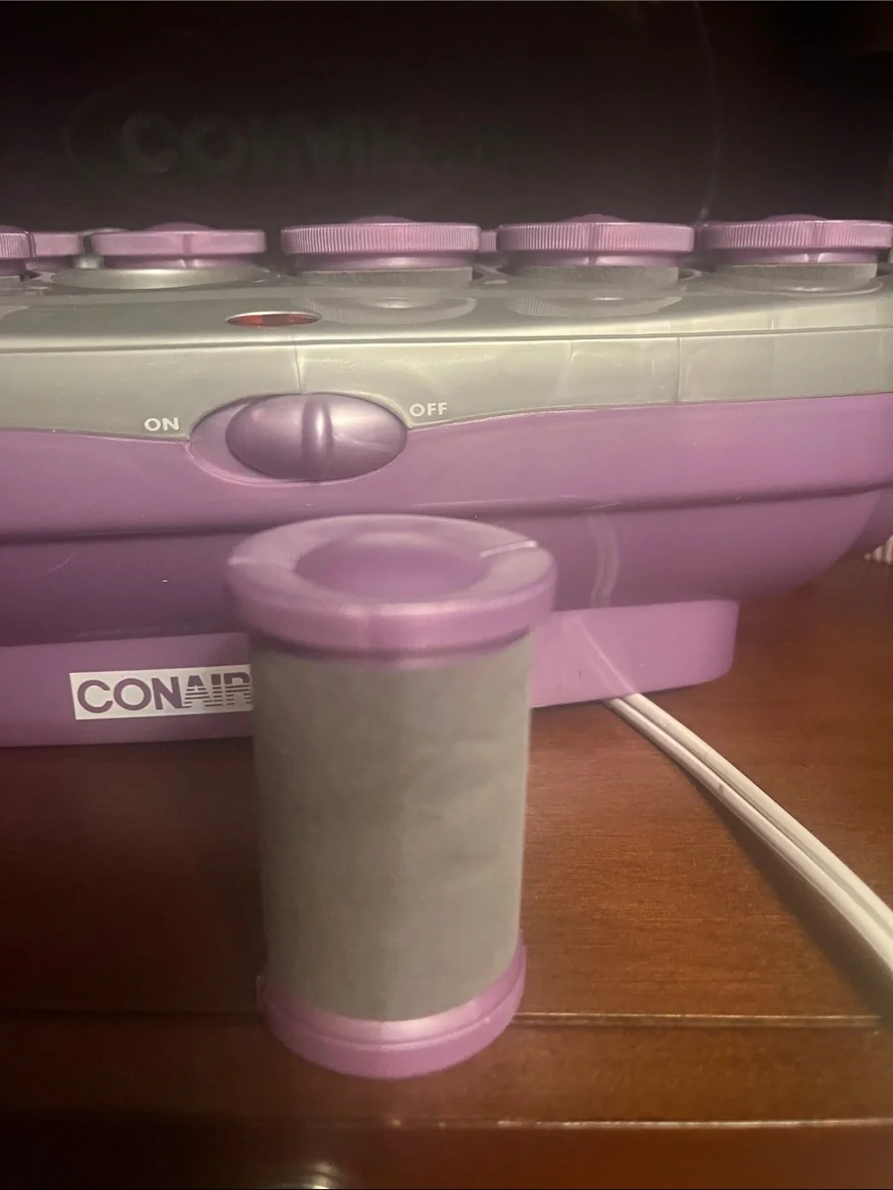 Conair ION Shine Purple Hot Roller Set